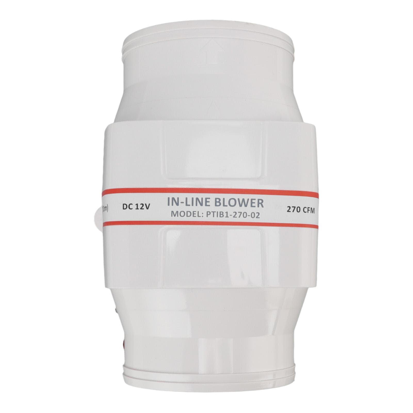 12v Electric In Line Blower ABS Shell Marine Boat in Line Bilge Air Blower Marine Cabin Engine