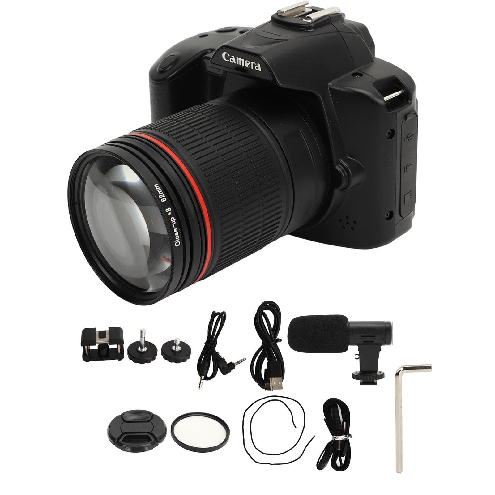 4K 64MP HD Night Vision Digital Camera 3in IPS Color Display WIFI Digital Camera 16X Digital Zoom