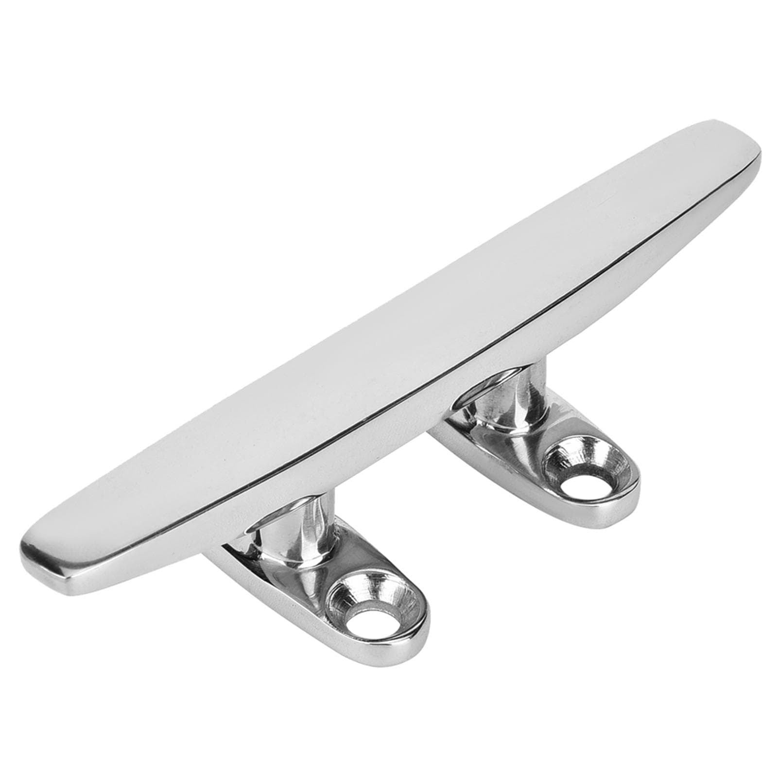 Stainless Steel Boat Cleat Mirror Polished Boat Light Accessory Base Cleat Marine Base(6in)
