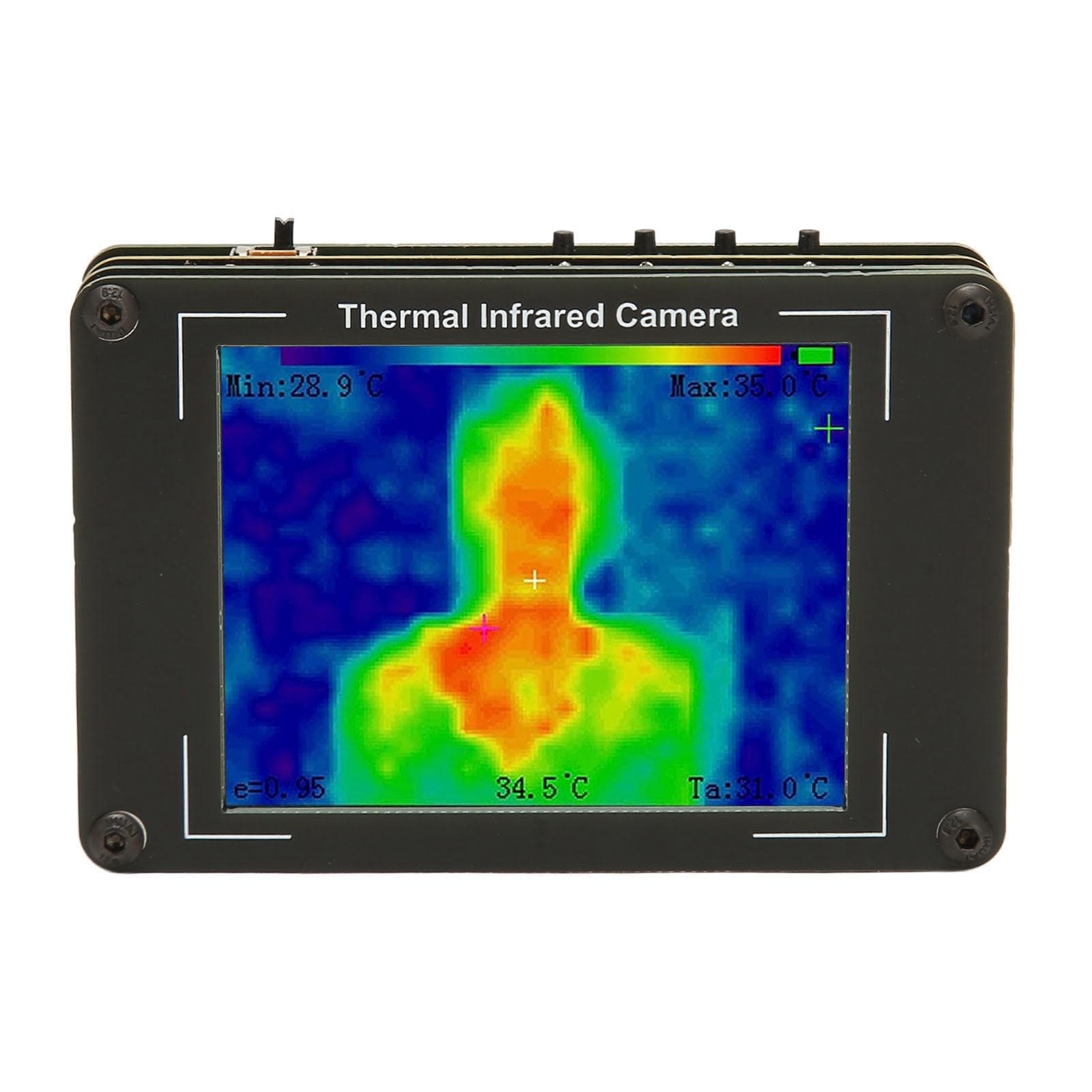 Infrared Thermal Imager 3.4inch LCD Display 1800mAh Rechargeable Infrared Thermal Sensor High