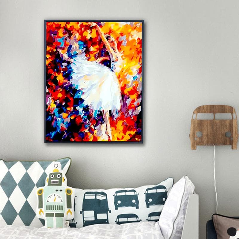 Diamond Embroidery Sunset Scenery Cross Stitch Full Round Diamond Painting 20X30CM
