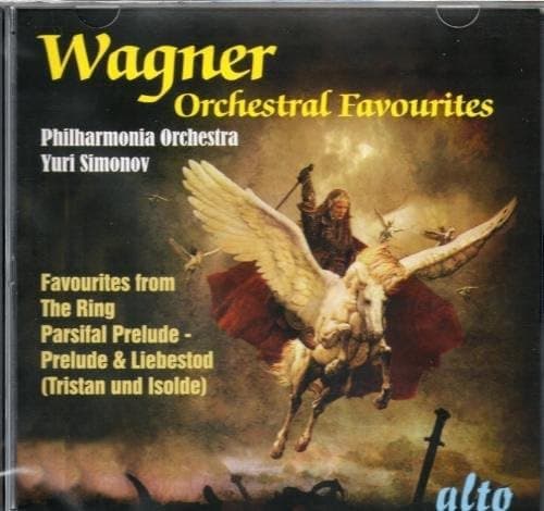 CD WAGNER, PHILHARMONIA ORCHESTRA, SIM - Orchestral Favorites From the Opera ALC1065 Non Japan Classical Used