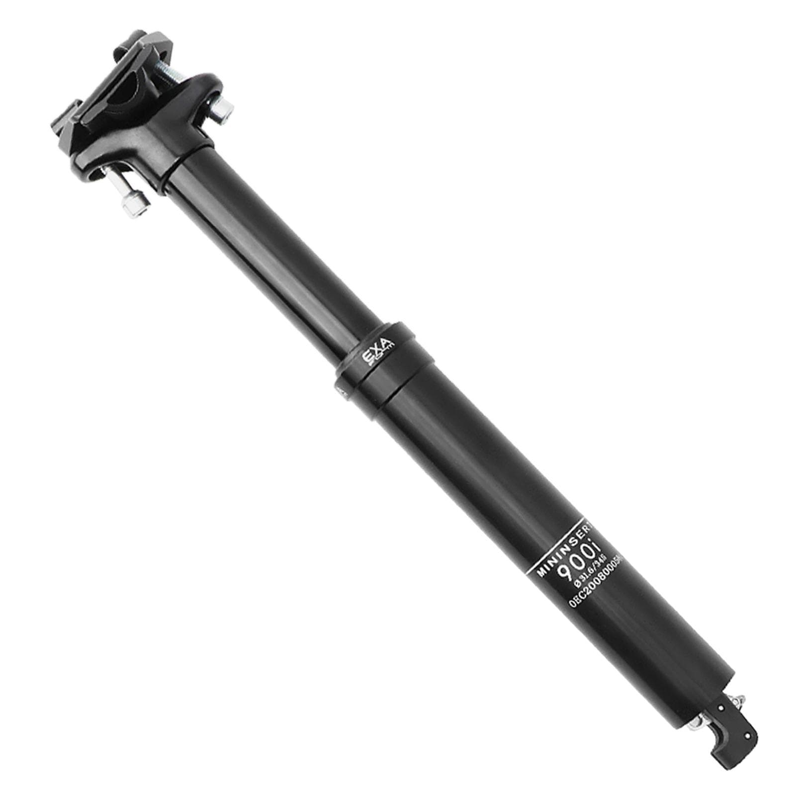 30.9mm/31.6mm Mountain Bike Seatpost with Adjustable Height MTB Cable Controlled Hydraulic Seatpost 31.6x345mm