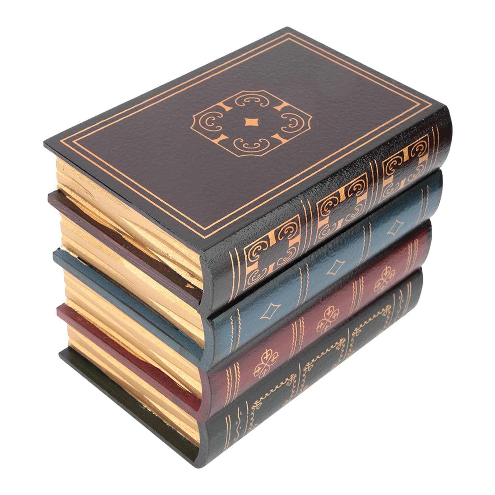 European Style Vintage Decorative Fake Book Storage Box Home Office Shelf Decoration #2
