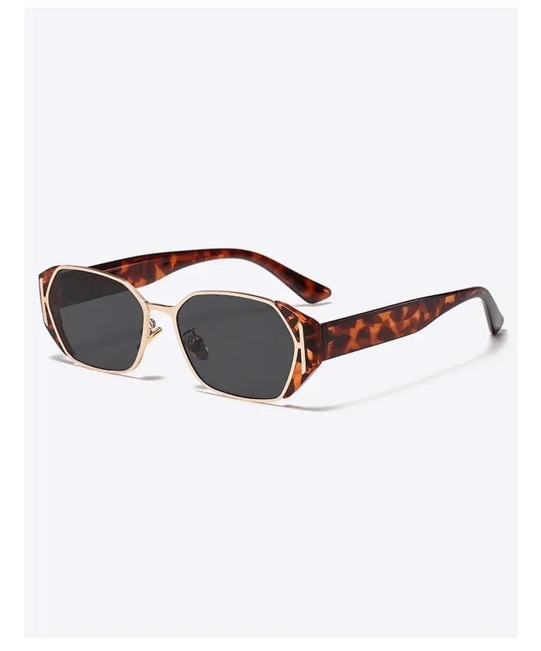 Unisex Retro Cat Eye Sunglasses Full Frame UV Protection Fashion Trendy Eyewear for Outdoor Travel Driving