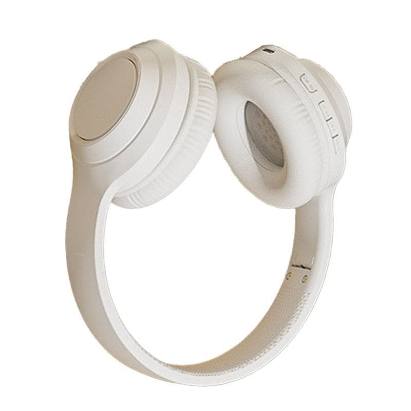 Bluetooth Wireless Gaming Headset Multifunction HiFi Stereo Noise Cancelling Strong Bass Bluetooth white