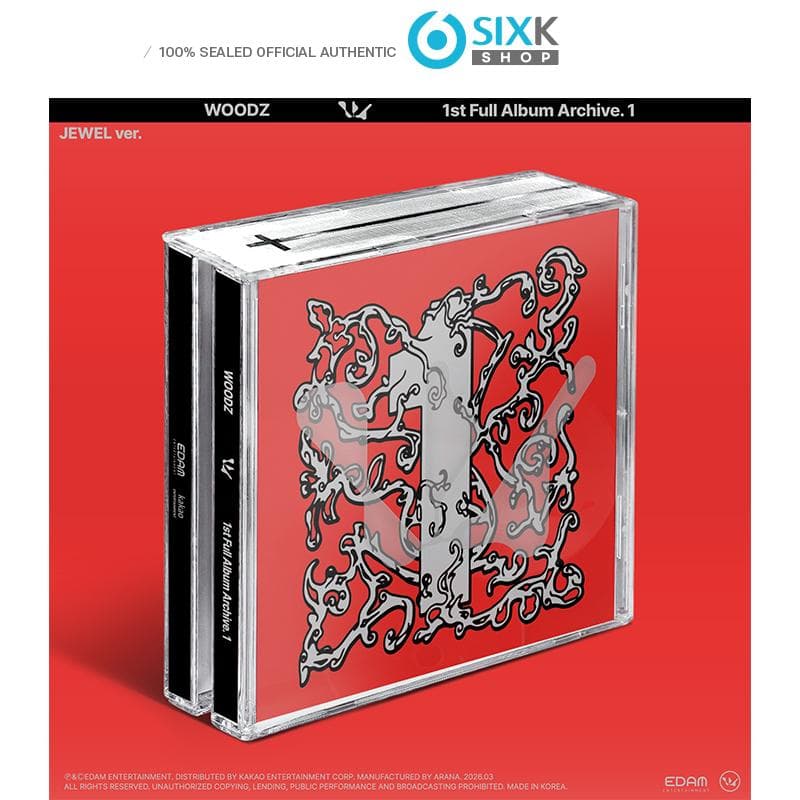 [Pre-order] WOODZ 1st Full Album [Archive. 1] Jewel Ver. [NO POB]