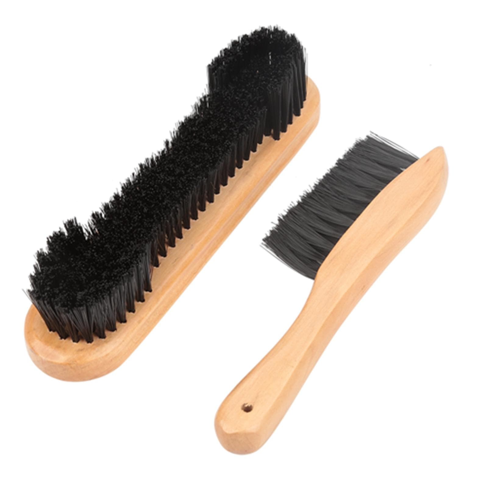 2pcs Billiards Pool Table Rail Brush Set Cleaning Tools Accessory white