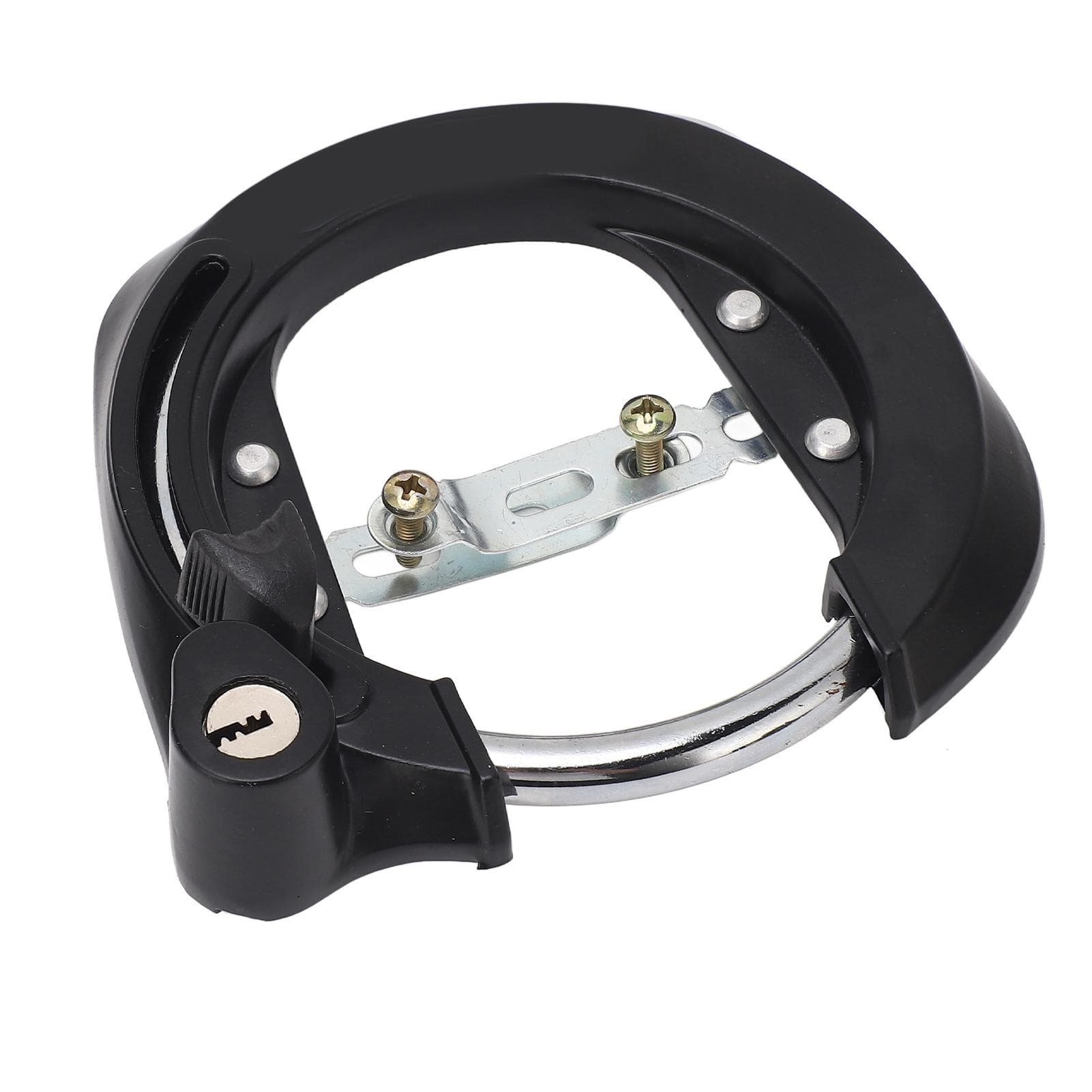 Bicycle Crab Claw Lock Anti Theft Alloy with 2 Keys Bike Horseshoe Lock for Mountain Bike Road Bike