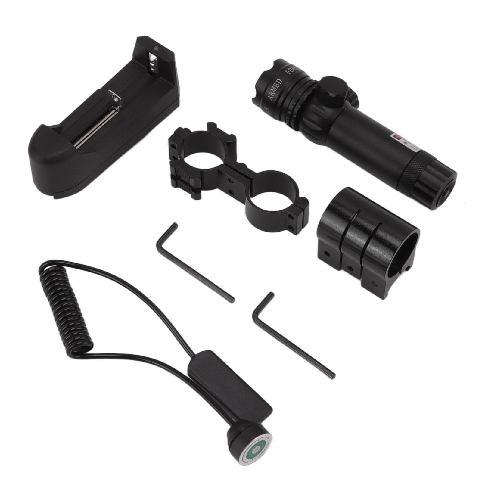 Compound Bow Sight Laser Light Four Ways Adjustment Aluminum Alloy Archery Accessories for Outside
