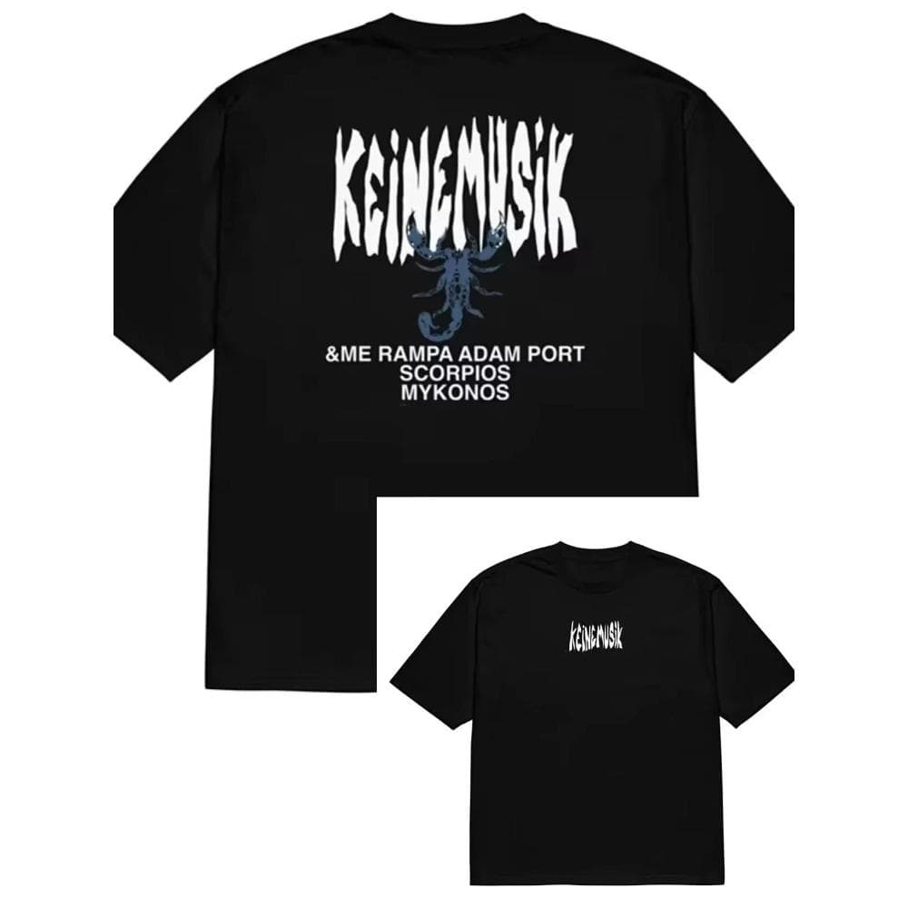 Summer Keinemusik X Pacha T Shirt Men's Women Fashion Streetwear Cotton Short Sleeve Tee Hip Hop Sportwear Oversized Casual Tops XL