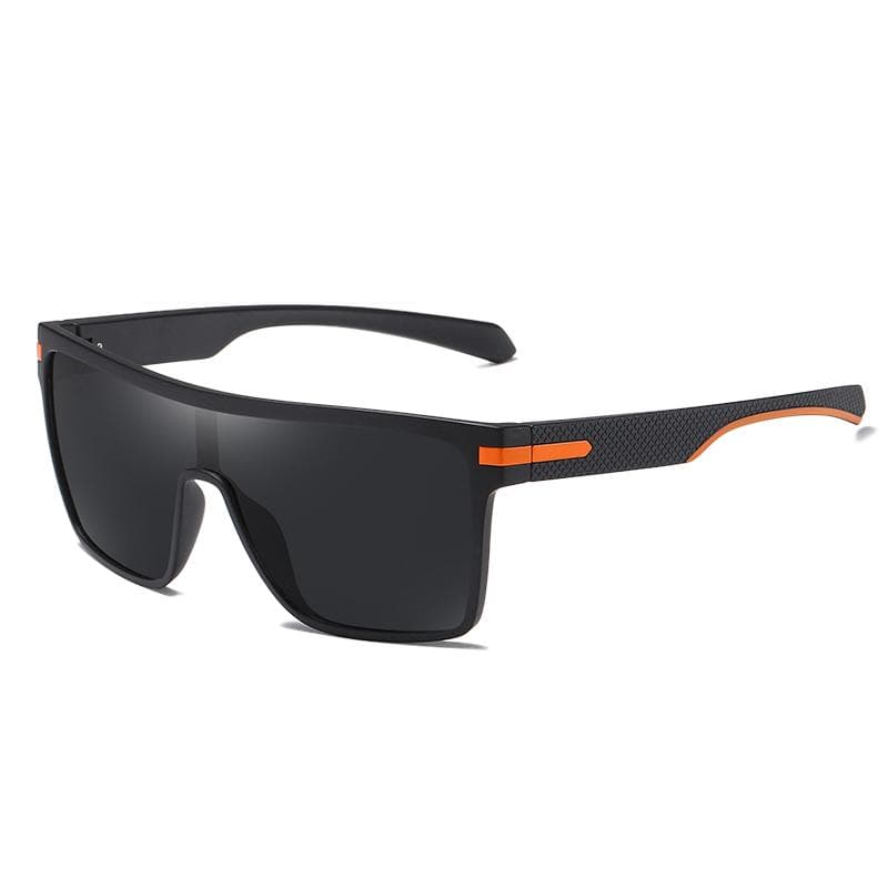 HD UV400 Sunglasses Men Women Designer Brand Mirror Lens One-piece Eyewear Sun Glasses Goggle