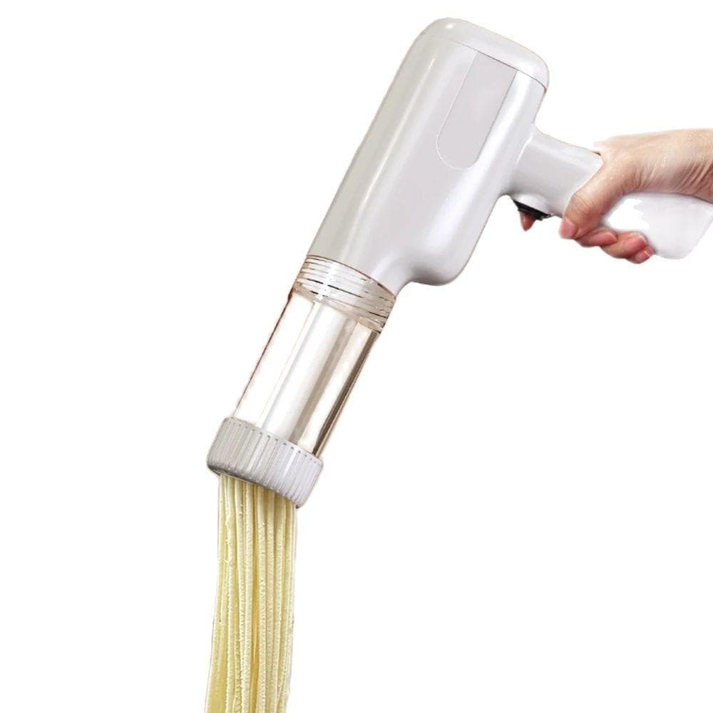 Household Electric Pasta Maker Machine Auto Noodle Maker for Kitchen Pasta Detachable Easy Clean Pasta maker white