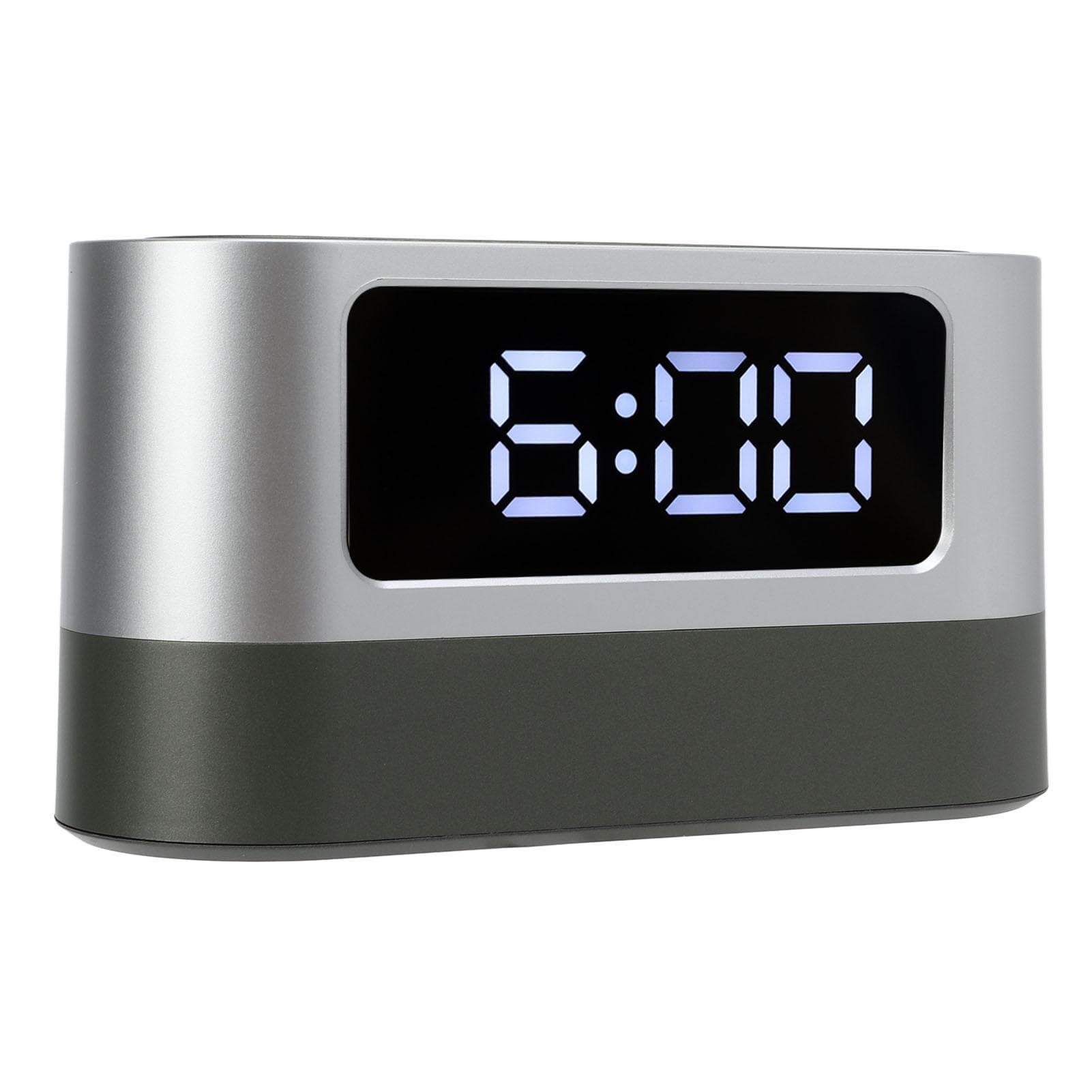 Pen Holder Alarm Clock Pen Holder Design Time Memory Time Date Temperature Display LED Clock for white