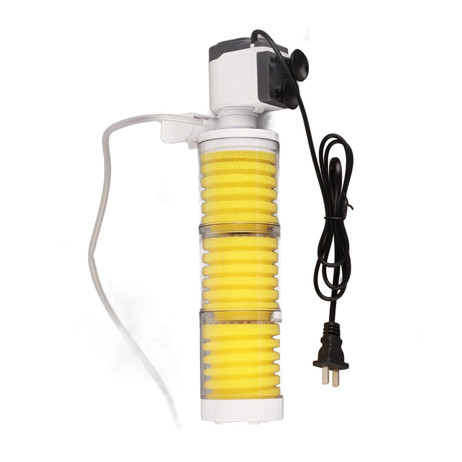 3 in 1 Aquarium Filter Oxygen Air Pump Submersible Fish Tank Water Pump Tools (WP?3300B)