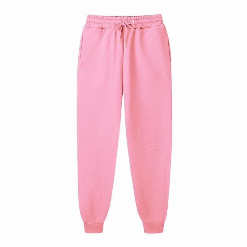 New Men Joggers Brand Male Trousers Casual Pants Sweatpants Jogger 13 Color Workout Sweatpants XXL pink