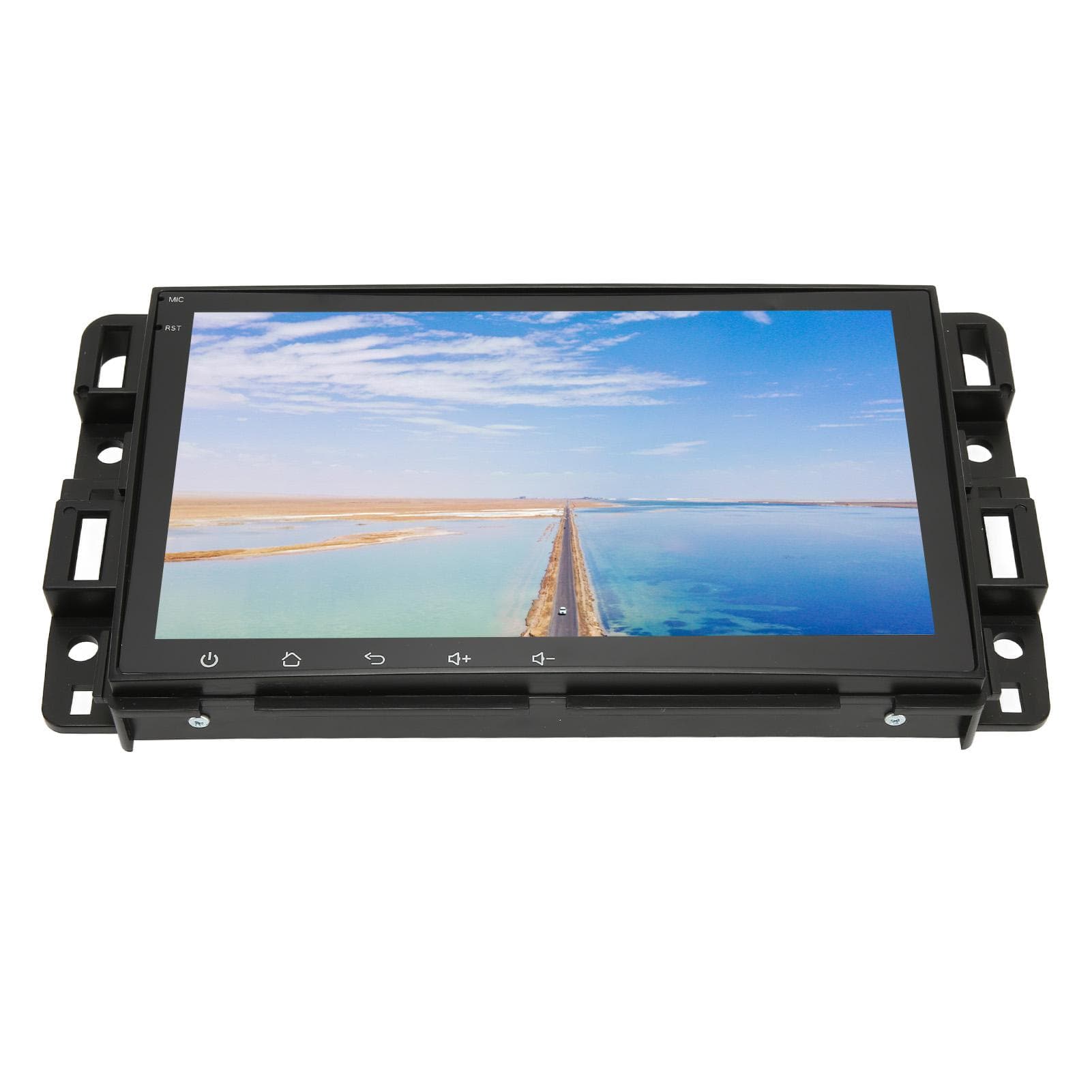 2 Din Car Stereo for Android 10.0 8in Screen Bluetooth GPS Navigation With CarPlay Auto Replacement