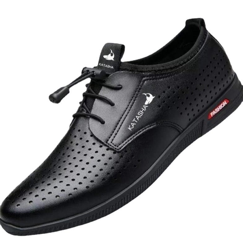 Spring New Breathable and Comfortable Business Dress Casual Shoes Korean Style Trendy Soft Bottom Work Men's Shoes 44