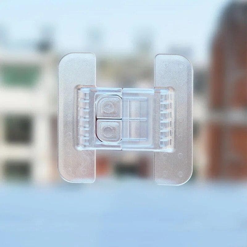 1Pcs Baby Safety Refrigerator Lock Cabinet Door Lock Buckle Kids Security Protection Anti-Open Water Dispenser Safety Locks clear