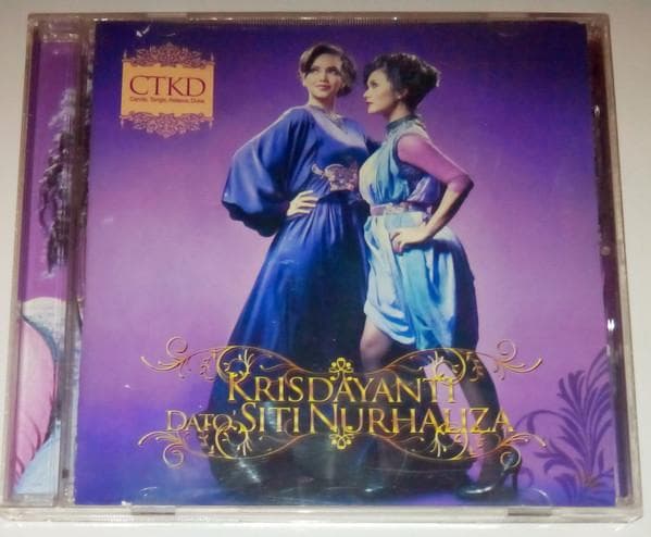 CD KRISDAYANTI & SITI NURHALIZA - CTKD: Cinta, Tangis, Ketawa, Duka APCKD012 Siti Nurhaliza 2009 Indonesia Pop Used