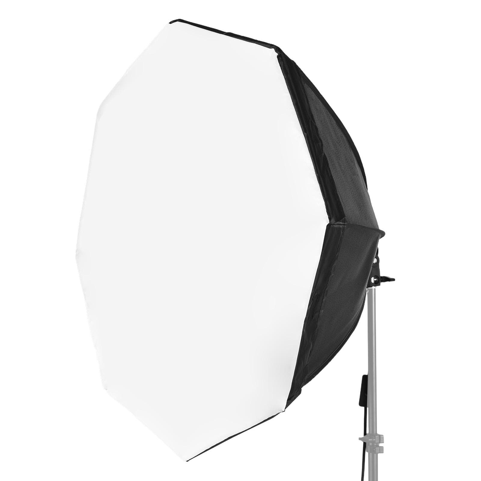 Andoer 70cm/28in Octagon Photography Softbox with E27 Socket Removeable Diffuser Carrying Bag for UK
