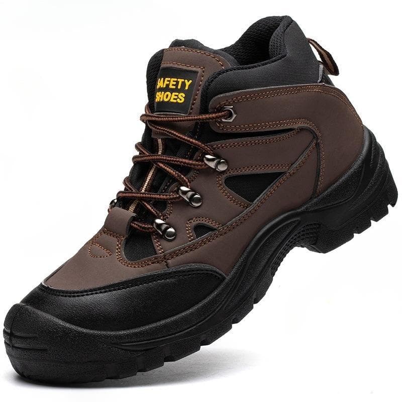 Lightweight Men Safety Botas Men Work Safety Shoes Anti-puncture Steel Toe Cap Non Slip Work Sneakers Male Indestructible Boots 39