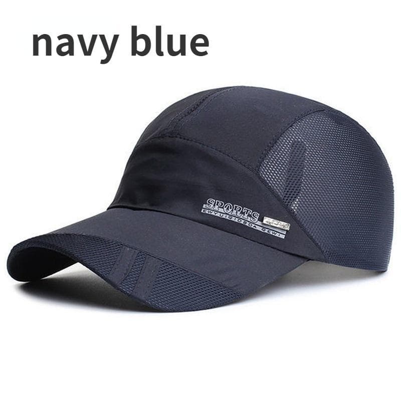 Hat Thin Shade Peaked Cap Breathable Outdoor Leisure Fishing Sunscreen Baseball Sun Hat