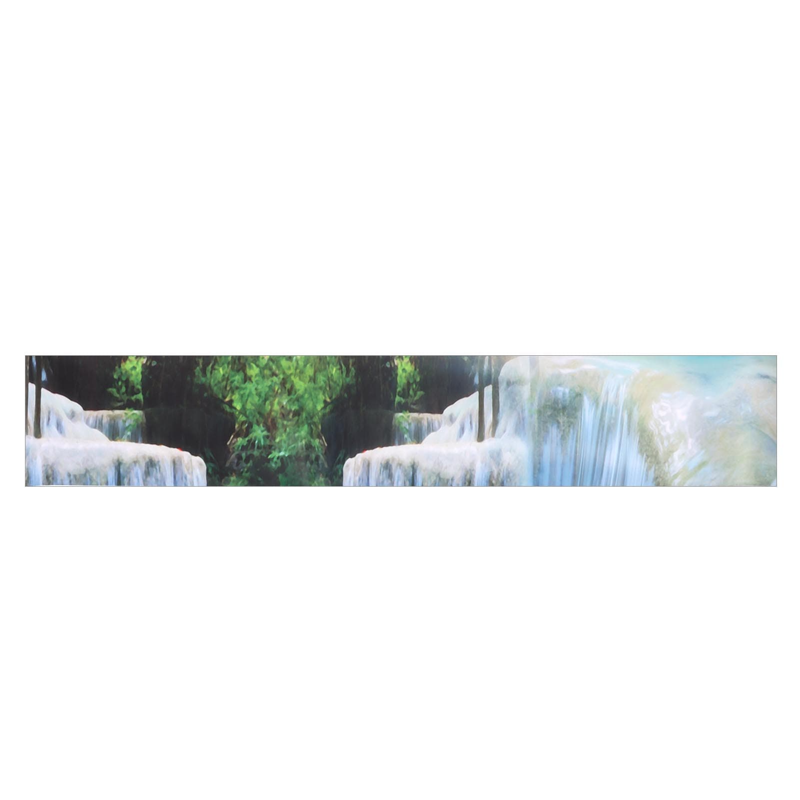 13Pcs/Set Waterfall Scenery Stairs Stickers Steps Renovation Stickers Home Decoration