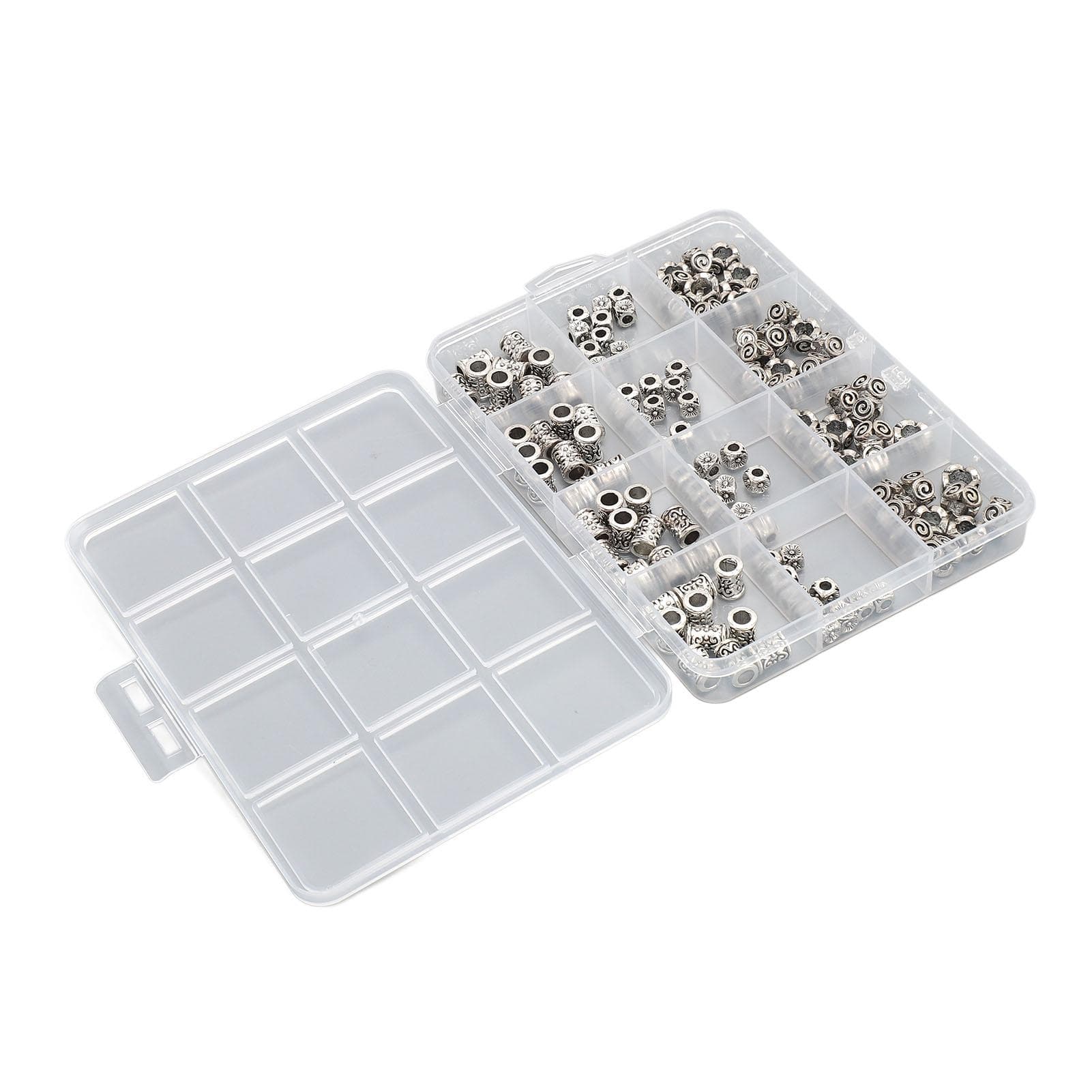 120pcs Dreadlocks Beads Vintage Hair Braid Rings Alloy Cuffs Braiding Hair Accessories for Jewelry