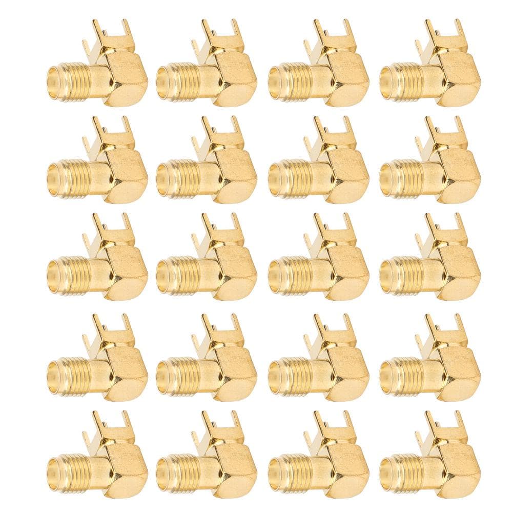 20Pcs SMAKWE RF Connector Half Thread DTU Wireless Data Transmission Smart Light Module Connect