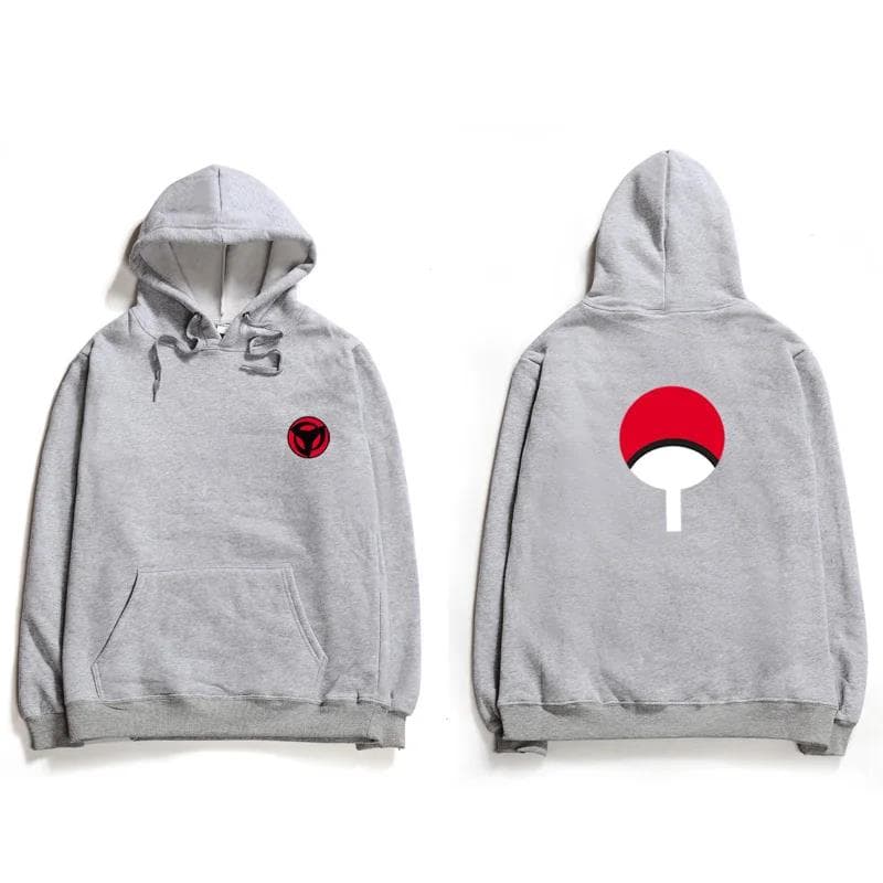 Hooded Fashion Casual Sweatshirt for Men Ninja Sasuke Hooded Long-sleeved Pullover Couple Hoodies & Sweatshirts Men’s S