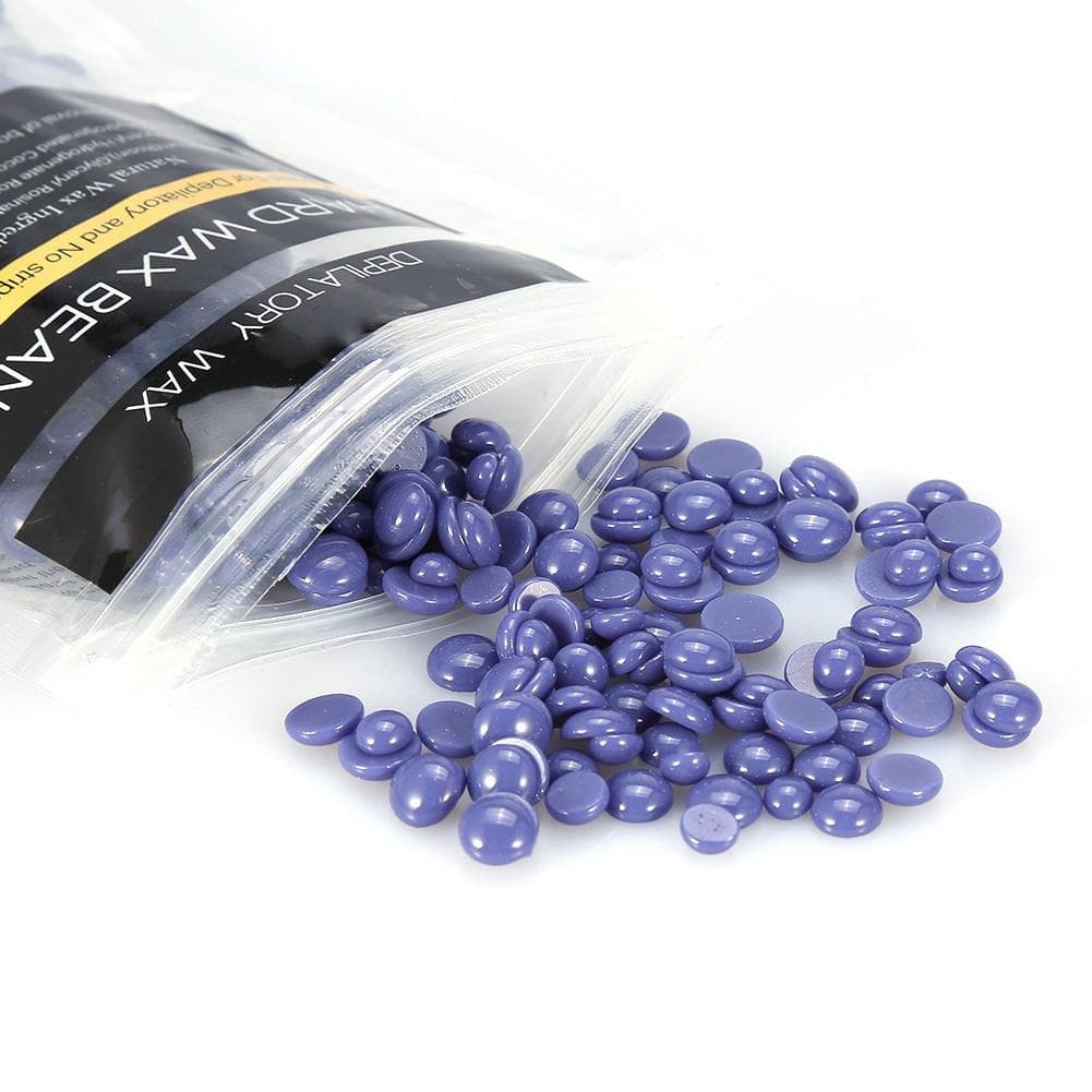 100gBag No Strip Depilatory Arm Leg Hair Removal Hard Wax Waxing Beans(Tea Tree)