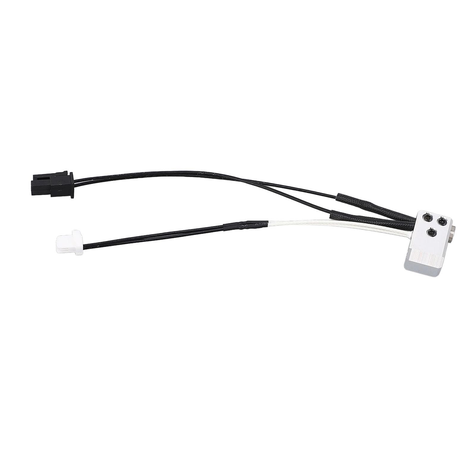 Hotend Heater Block Kit Aluminum Heating Block with 24V 40W Heater Cartridgea Thermistor Silicone