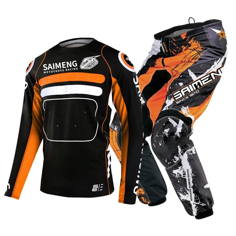 motocross gear set for kids 4 5 6 7 8 9 10 11 12 13 years Youth child Motorcycle boy girl Jersey Pant Kits racing suit Off-road Enduro MX MTB L-24