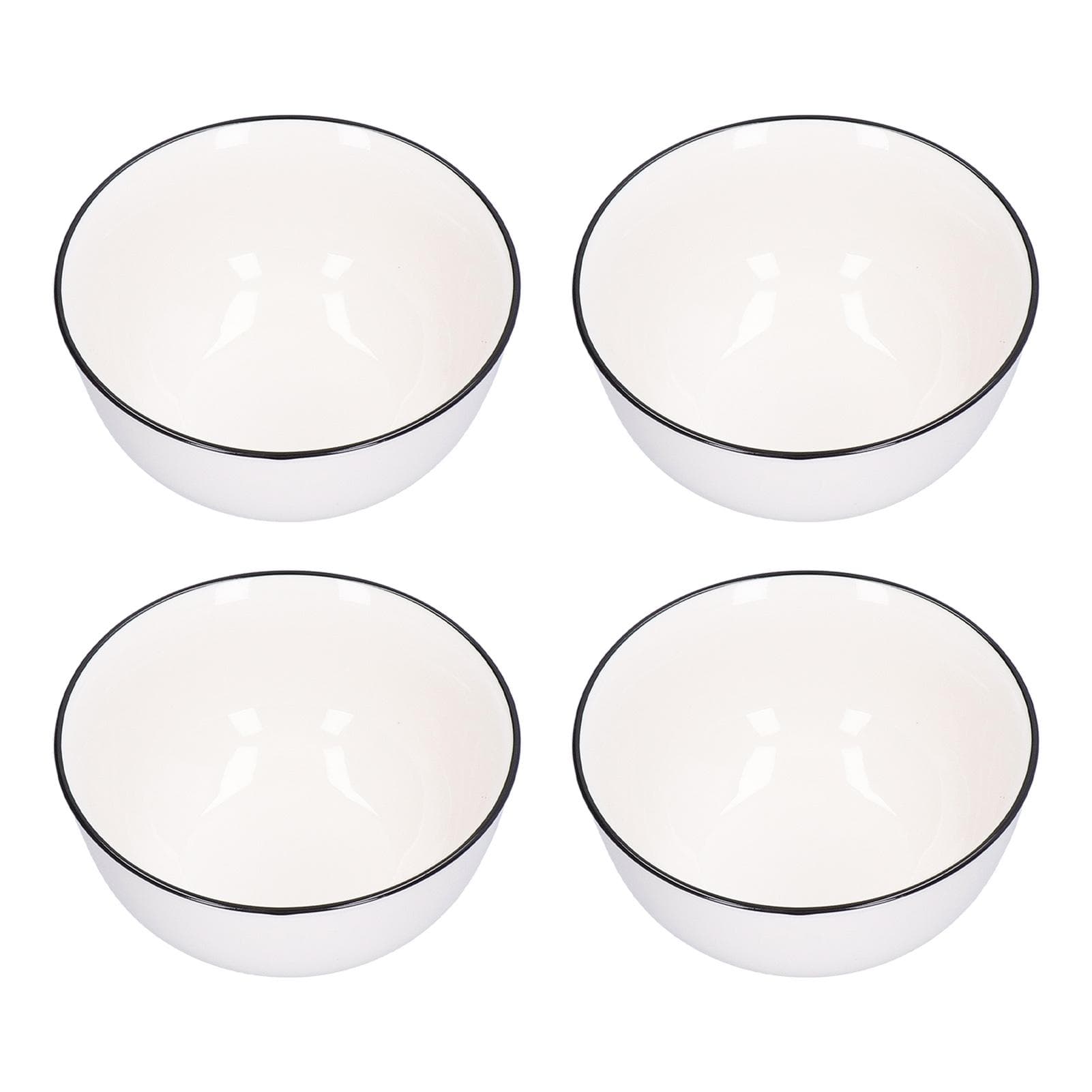 Ceramic Bowl Fine Workmanship Underglaze Colour Environmental Friendly Ceramic Serving Bowls