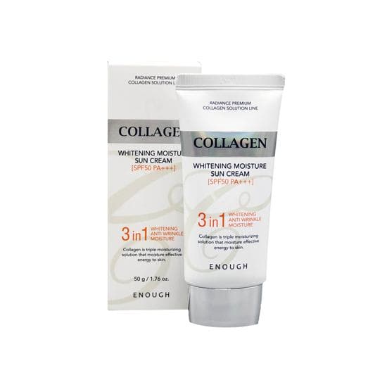 Enough Collagen Whitening Moisture 3in1 Sun Cream 50ml (3 Options) #1pcs