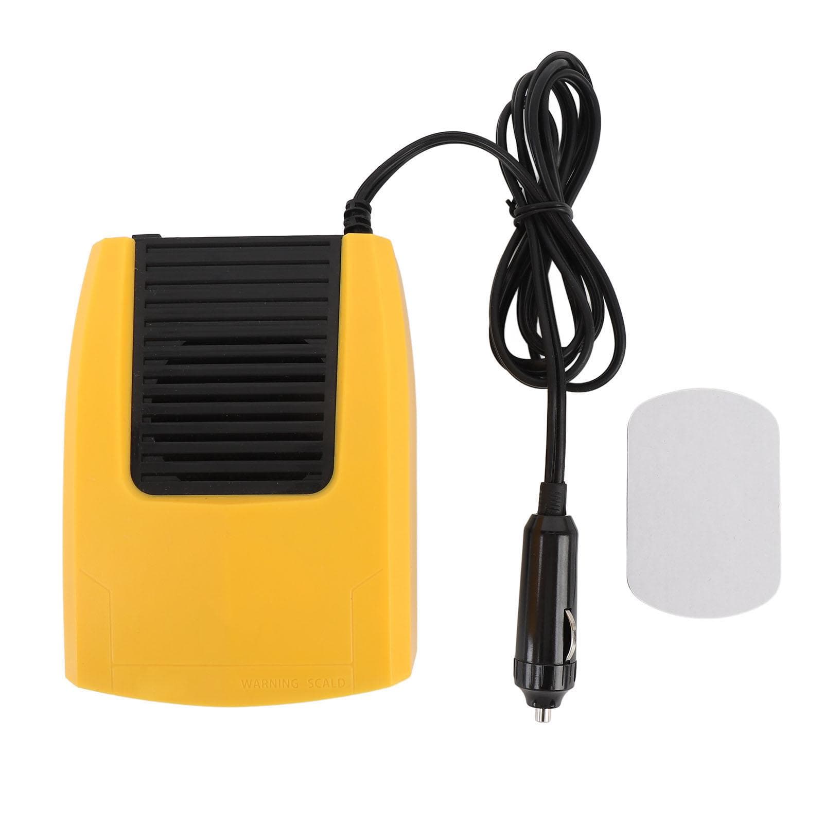 Portable Car Heater Windshield Defogger Defroster Demister Fast Heating Plug Into Cigarette Lighter