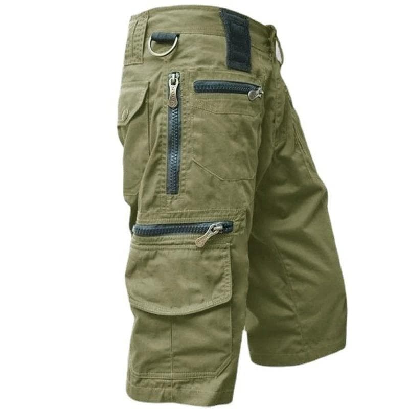 Military Cargo Shorts Men Summer Tactical Joggers Shorts Multi Pockets Streetwear Relaxed Fit Straight Shorts Plus Size 5XL XXL army green