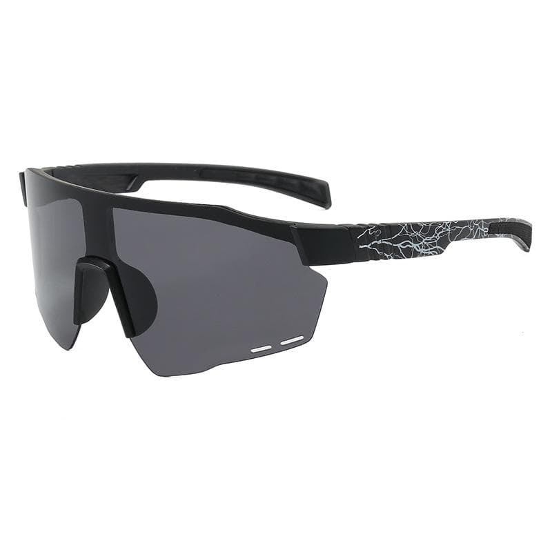 Cycling Outdoor Windproof UV Sunglasses High End Large Frame Sports Shades 9967
