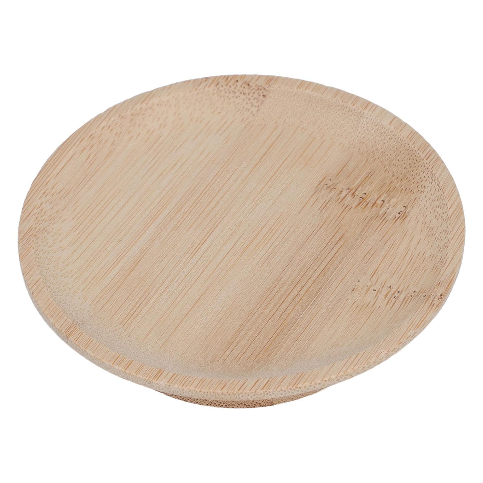 Wine Glass Charcuterie Topper Dual Purpose Bamboo Elegant Wine Glass Coaster for Family Gathering