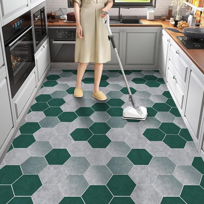 Special floor mat for kitchen Oil proof carpet Waterproof carpet Skid resistant carpet Wipe and wash free Simple carpet door mat 60x120cm