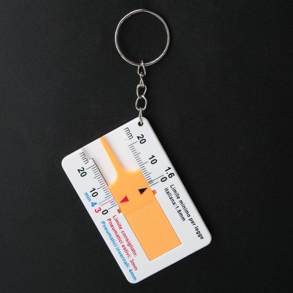 020mm High Accuracy Plastic Tyre Tire Depth Gauge Caliper Measuring Ruler Tool