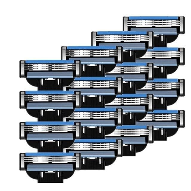 New Shaving Razor Blades For Gillet te Mach 3 Turbo Sensitive Holder Face Shaver Cassettes Shave Beard Case Shavette Tools For Men 16 blade