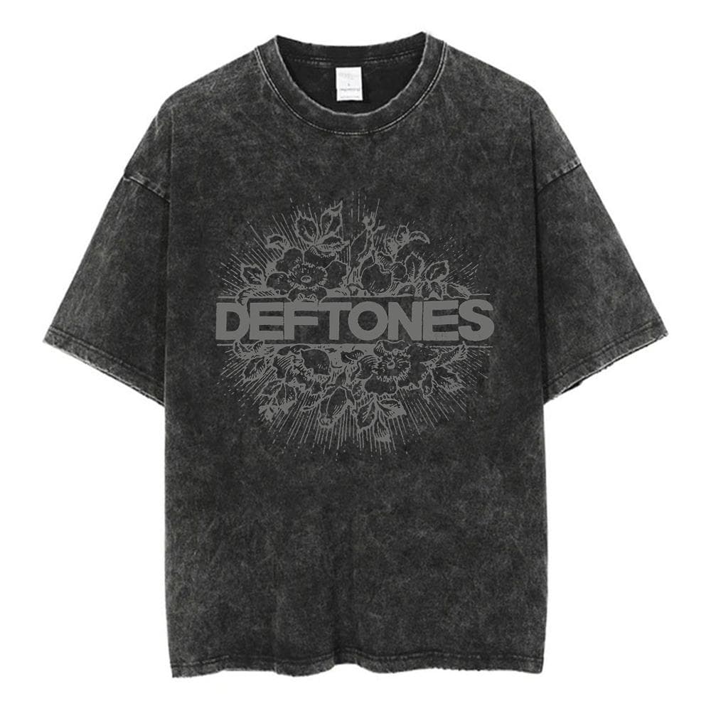 Deftones Band-Diamond Eyes Music Album Cover T-Shirt Metal Rock Clothes Cotton Vintage Short Sleeve Tees Tops M