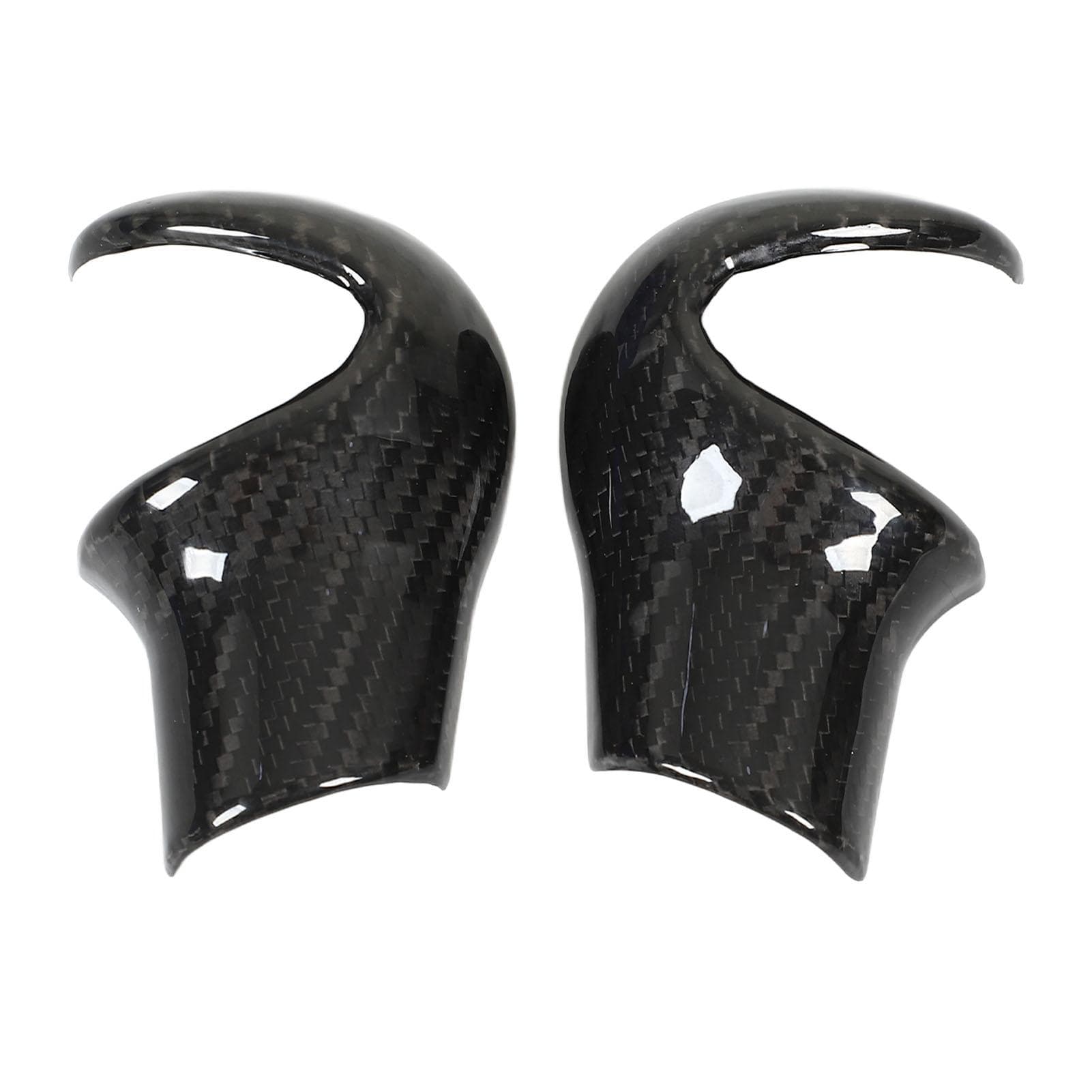 Carbon Fiber Gear Shift Knob Cover Decorative Shift Knob Trim for Cooper R55 R56 R57 R58 R59 R60