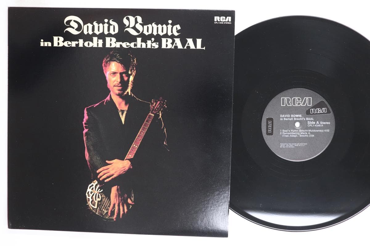 LP Record DAVID BOWIE David Bowie In Bertolt Brechts Baa CPL14346 RCA 1982 US Rock Used