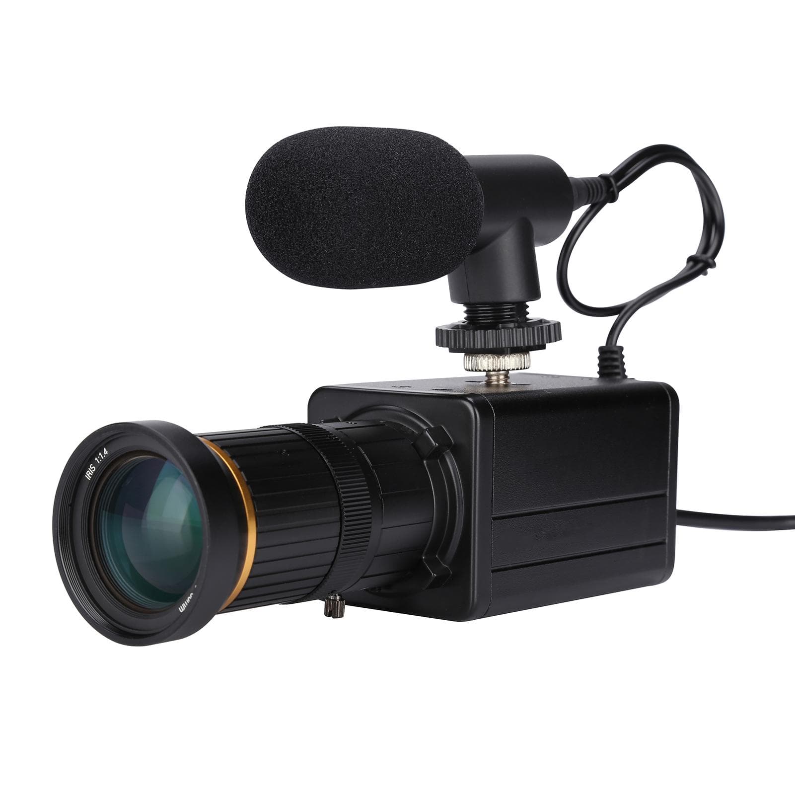 4K HD Camera Computer Camera USB Webcam 10X Optical Zoom Manual Focus Auto Exposure Compensation camera with microphone