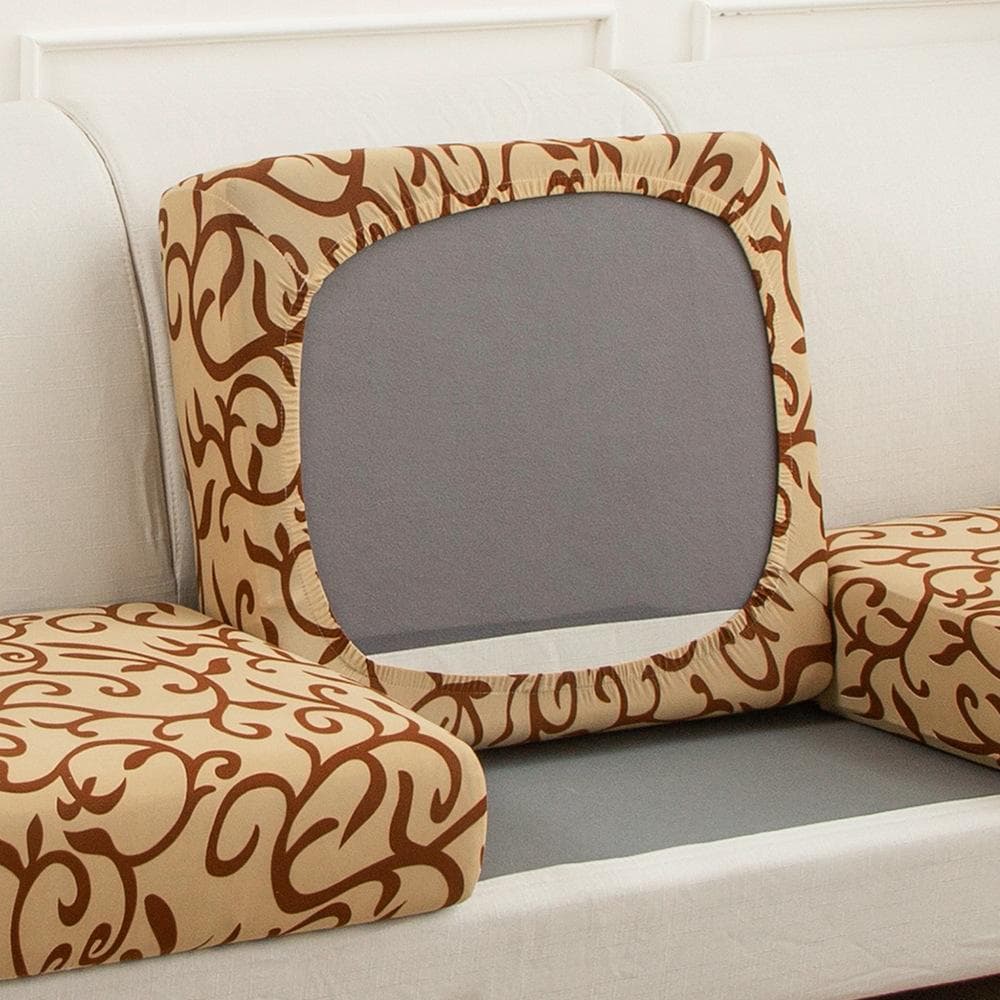 Printed Sofa Cushion Cover Elastic for Living Room Corner Couch Cover Stretch 1/2/3/4 Seater Elasticity Sofa Case Seat Slipcover Extra Large-3