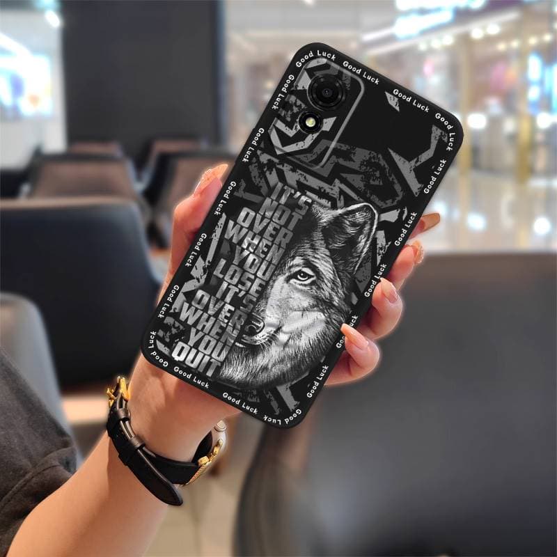 Back Cover Shockproof Phone Case For TCL 501/T433D Cartoon Fashion Design Silicone Soft case Graffiti Protective Cute TCL 501/T433D