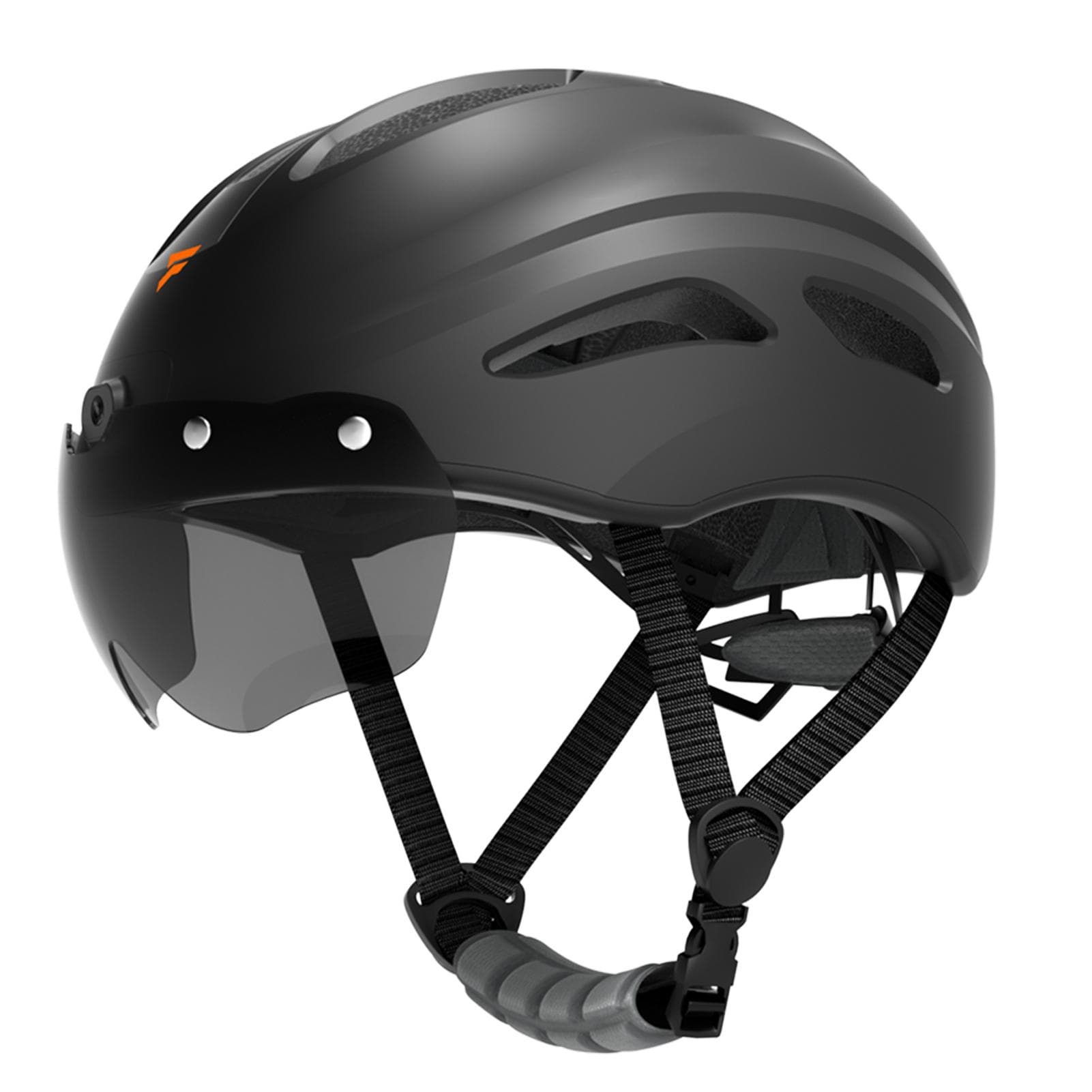 Smart Bike Helmets with 1080P/4K HD Camera Wify APP for Adults V8P black